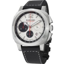 Jean Richard Watches Men's Chronoscope Chronograph Silver Dial SS Case