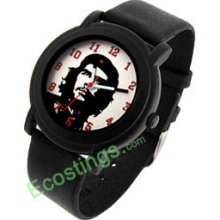 Jewelry Che Guevara Symbol Band Quartz Watch