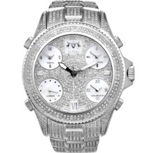 Joe Rodeo Planet 9.95ct Diamond Steel Men's Watch JPNT01