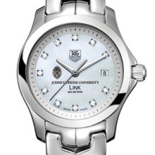 Johns Hopkins Women's TAG Heuer Link w/ MOP Diamond Dial