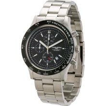 Jorg Gray JG2000-19 Men's Chronographs Black Dial SS Watch