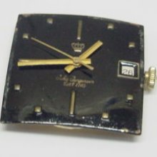 Jules Jurgensen 17j Swiss Automatic Watch Movement/dial