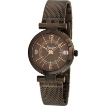 Kenneth Cole New York 3-Hand with Date Steel Mesh Women's watch