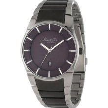 Kenneth Cole York Men's Kc9036 Slim Round Grey Ion-