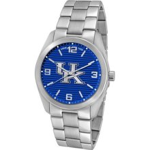 Kentucky Wildcats Elite Series Men's Silver Watch