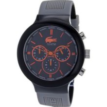 Lacoste Men's Barcelona Quartz Chronograph Rubber Strap Watch