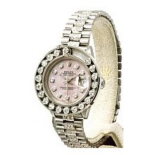 Ladies Rolex Datejust 1.5ct Diamond Bezel Stainless Steel - Pre-Owned