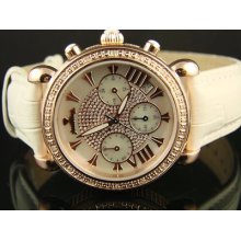 Ladies Womens Jojo/just Bling Rose Gold Diamond Watch