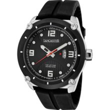 Lancaster Italy Trendy/top-up Time Men's Date Rrp $440 Watch Ola0480nr