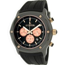 Le Chateau Men's 'Persida LC' Rubber Strap Watch