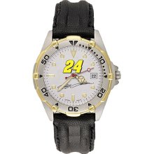 LogoArt Jeff Gordon Mens All Star Leather Watch ...