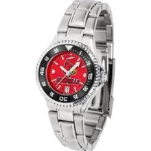 Louisville Cardinals NCAA Womens Steel Anochrome Watch ...