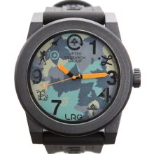 Lrg Men Icon Tiger Camo Watch Olive