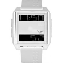 LTD-020401 LTD Watch Unisex White Plastic Digital Watch