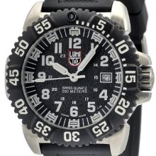 Luminox Men's 3151 Navy Seal Luminescent Watch - Black - Rubber - 3