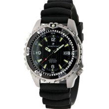 M1 Deep 6 Stainless Steel Dive Watch With Rubber Strap