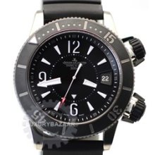 Master Compressor Diving Alarm Navy SEALs (Titanium / Black / Rubber Strap)