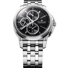 Maurice Lacriox Men's 'Pontos' Stainless Steel Chronograph Watch PT6188-SS002-330