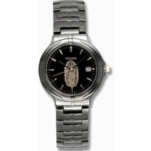 Men Pulsar PXD779GL Dress Black Stainless Steel Quartz Lady Of Gu ...