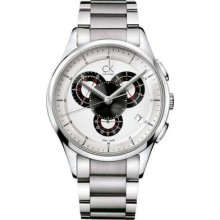 Men's Calvin Klein Basic Chronograph Watch K2a27185