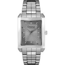 Men's Caravelle by Bulova Watch with Rectangular Grey Dial (Model: