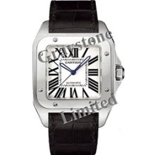 Men's Cartier Santos 100 Automatic Watch - W20073X8