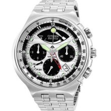 Mens Citizen Eco Drive Calibre 2100 Watch in Stainless Steel (AV0 ...