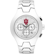 Mens Indiana University Hoosiers Watch - Stainless Steel Hall-Of-Fame