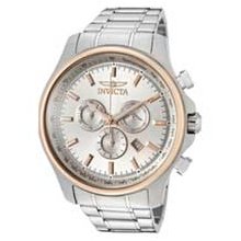 Men's Invicta Specialty Chronograph Watch with Silver Dial (Model: