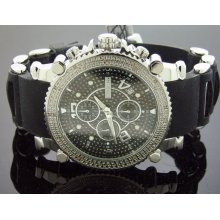 Men's Jo Jino by Joe Rodeo 0.25CT Diamond Watch 46mm Round