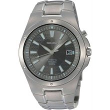 Men's Kinetic Titanium Gray Dial