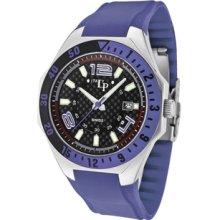 Men's Maranello Black Carbon Fiber Dial Purple