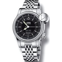 Men's Oris Stainless Steel Flight Timer