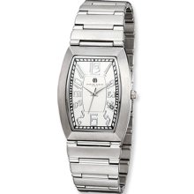 Men's Rectangular, Satin Finish Watch by Charles Hubert