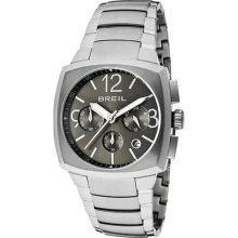 Men's Rod Chronograph Charcoal Dial Stainless Steel ...