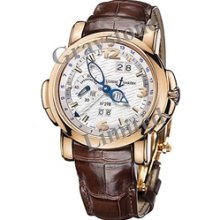 Men's Ulysse Nardin GMTÂ± Perpetual Automatic 42mm Watch - 322-66/91