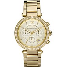 Michael Kors Goldtone Parker Watch Women's