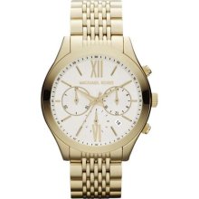 Michael Kors #MK5762 Women's Brookton Golden Stainless Steel