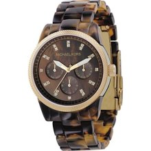 Michael Kors Women's MK5038 Ritz Tortoise Watch