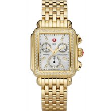 Michele Women's Deco White Dial Watch MWW06P000100