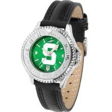 Michigan State Spartans Ladies Leather Wristwatch