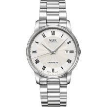 Mido M0104081103300 Watch Baroncelli iii Mens - Silver Dial