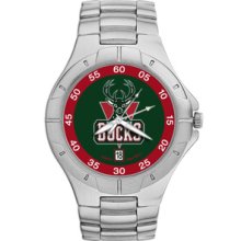 Milwaukee Bucks Mens Stainless Pro II Watch