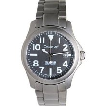 Momentum 1M-Sp01B0 Women'S 1M-Sp01B0 Atlas Black Dial Titanium Bracelet Watch