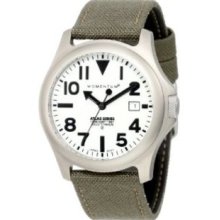 Momentum Mens 1M-SP00W6G Atlas White Dial Khaki Cordura