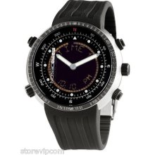 Momo Design Md182exp-rb Explorer Black Dial 45mm Rubber Fast Ship