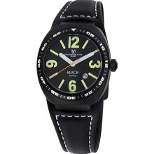 Montres De Luxe Avi-40-Qz-N G-C Men'S Avi-40-Qz-N G-C Avio Black Quartz Black Dial Watch