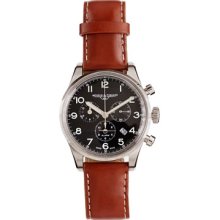 Mougin & Piquardâ„¢ for J.Crew chronograph watch in black