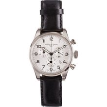 Mougin & Piquardâ„¢ for J.Crew chronograph watch in silver