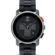 Movado BOLD Grey Sandblasted Aluminum Case Watch, 43.5mm